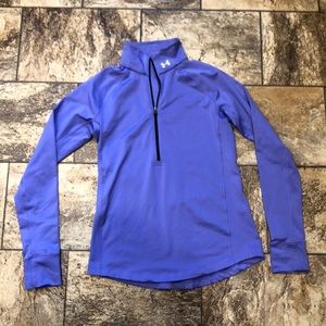 Under Armour Light purple XS half zip pullover